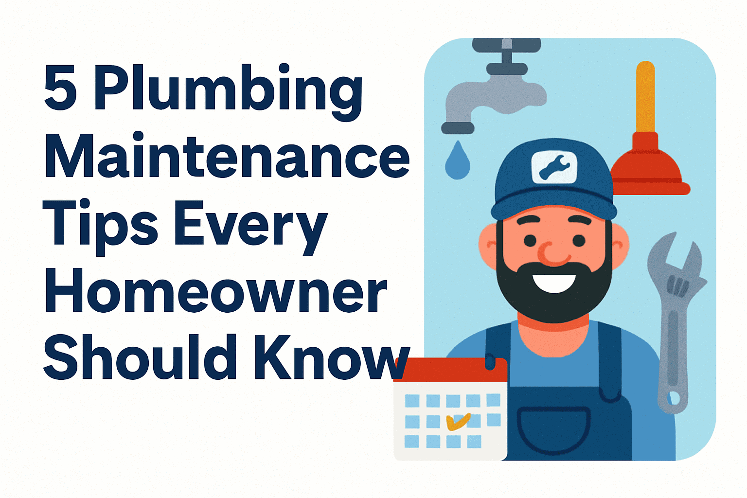 🛠️ 5 Plumbing Maintenance Tips Every Homeowner Should Know